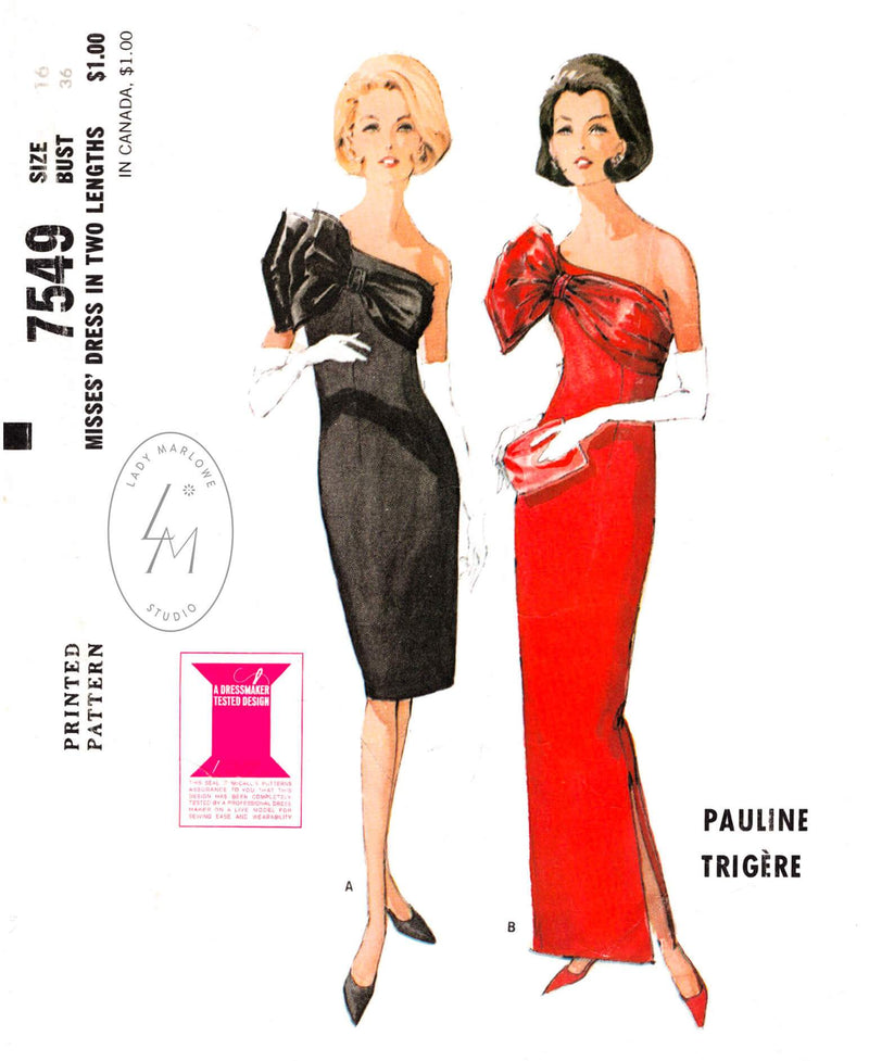 1960s evening gowns and cocktail ...